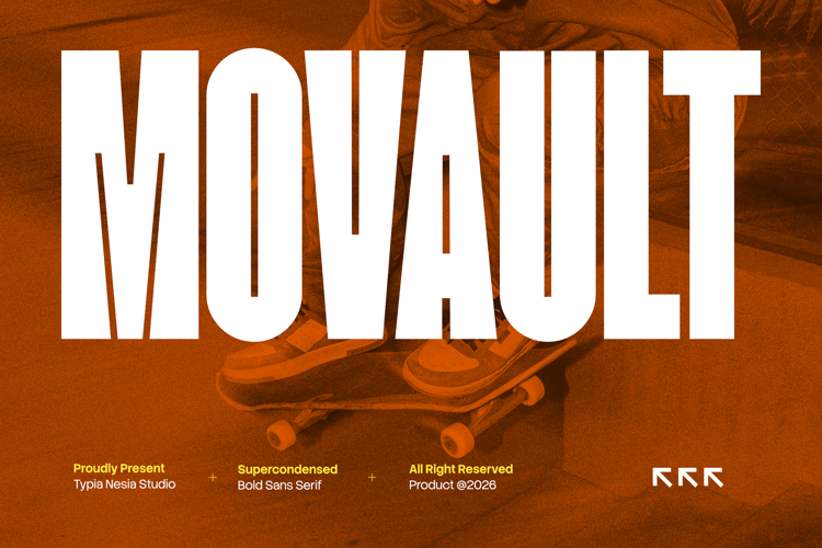Movault - Bold Super Condensed Sans