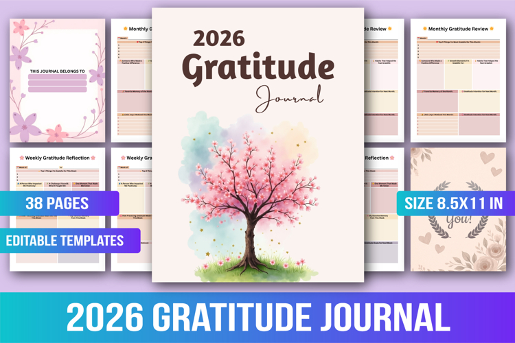 2026 Gratitude Journal