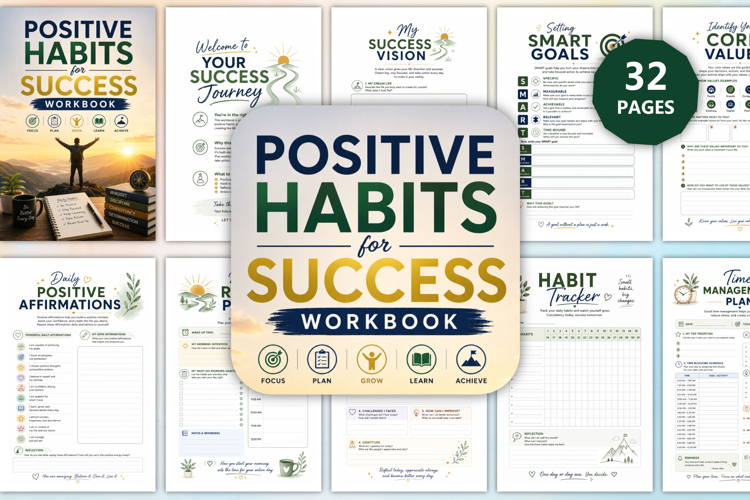 Positive Habits for Success Workbook