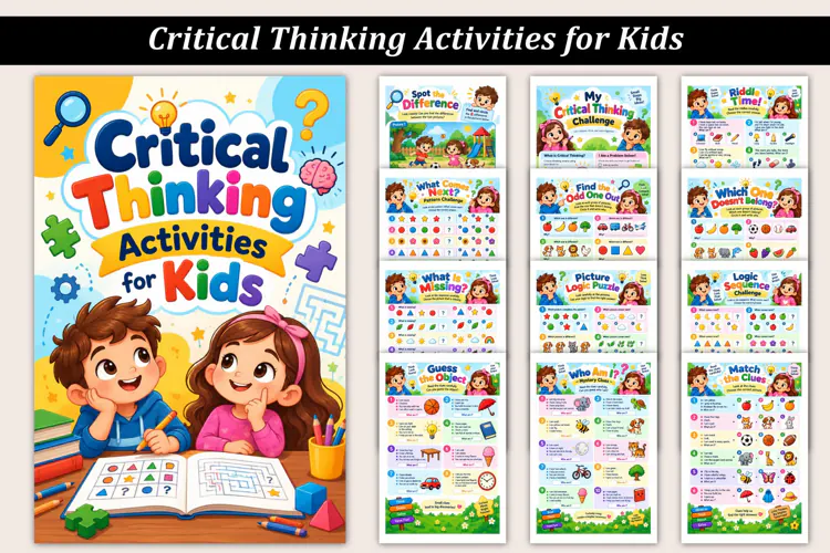 Critical Thinking Activities for Kids | Printable