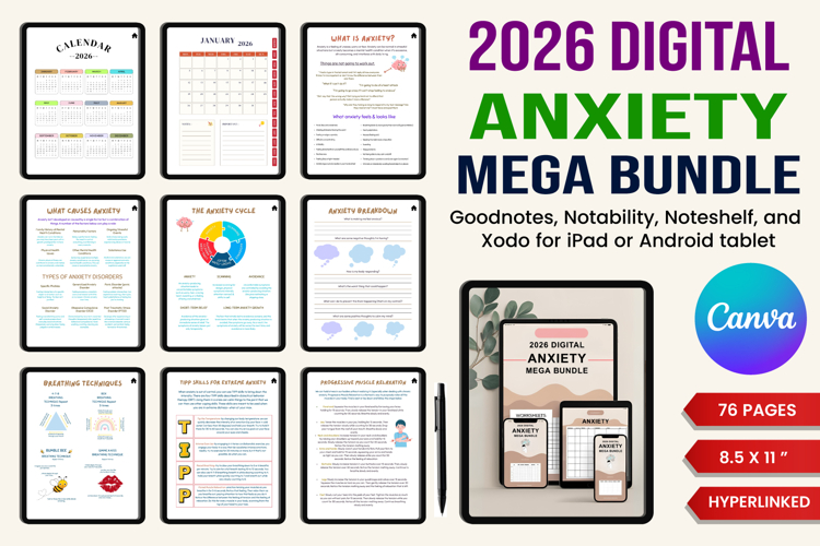 2026 Digital Anxiety Mega Bundle