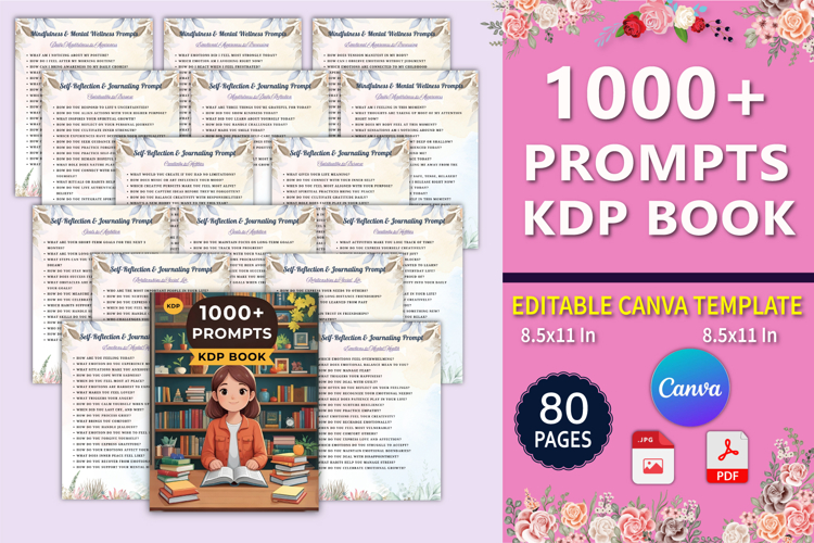 1000 Prompts KDP Book