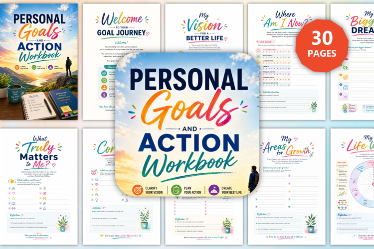 Self Goals and Action Workbook