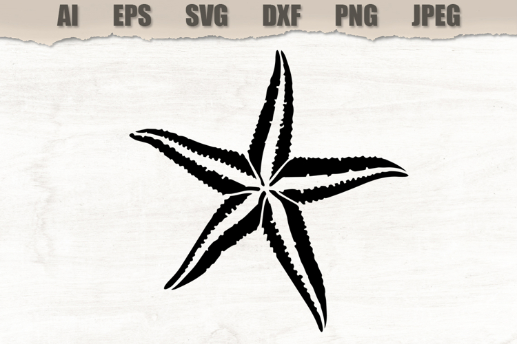 Stencil Starfish