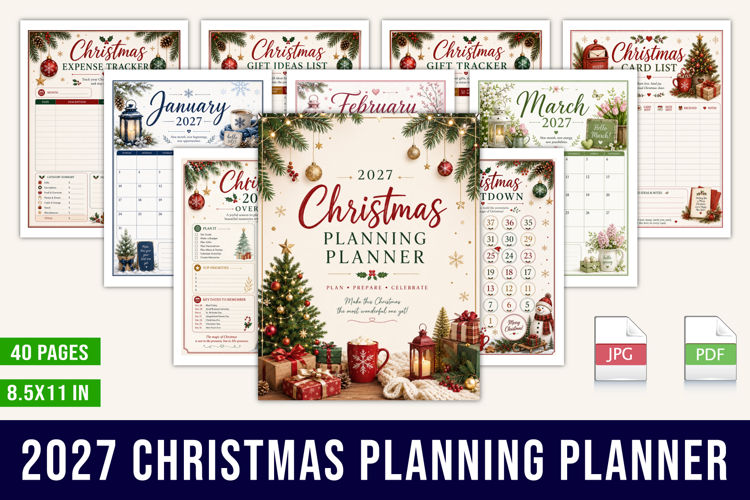 2027 Christmas Planner