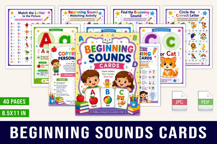 Beginning Sounds Cards
