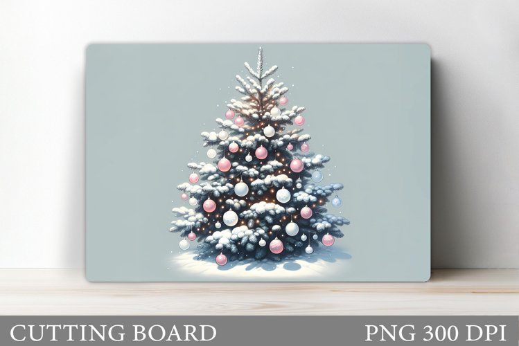 Christmas Tree Cutting Board. Christmas Cutting Board example image 1