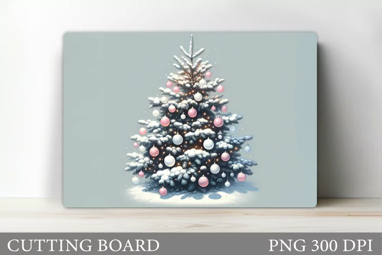 Christmas Tree Cutting Board. Christmas Cutting Board