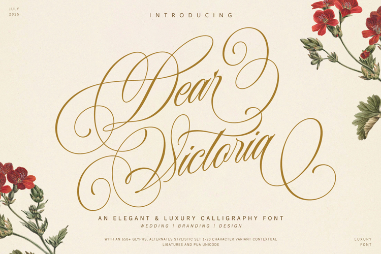 Dear Victoria