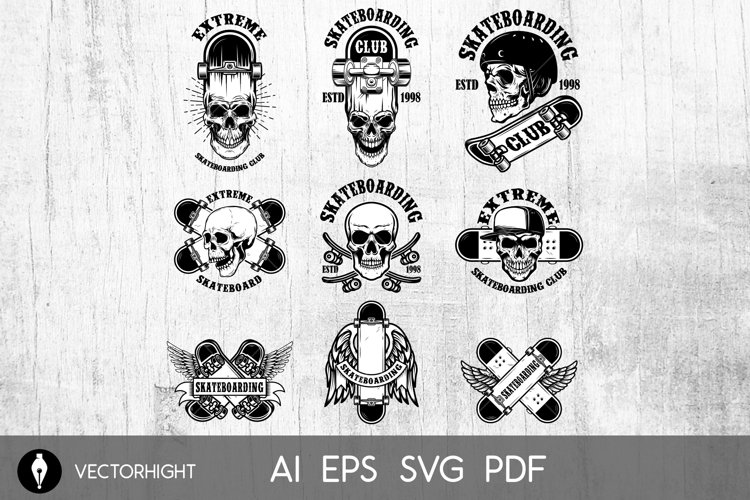 Skateboard Illustration Image 2