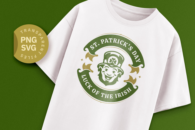 St. Patricks Day Leprechaun SVG