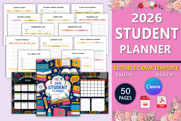 Daily Planner Academic Year Image 2