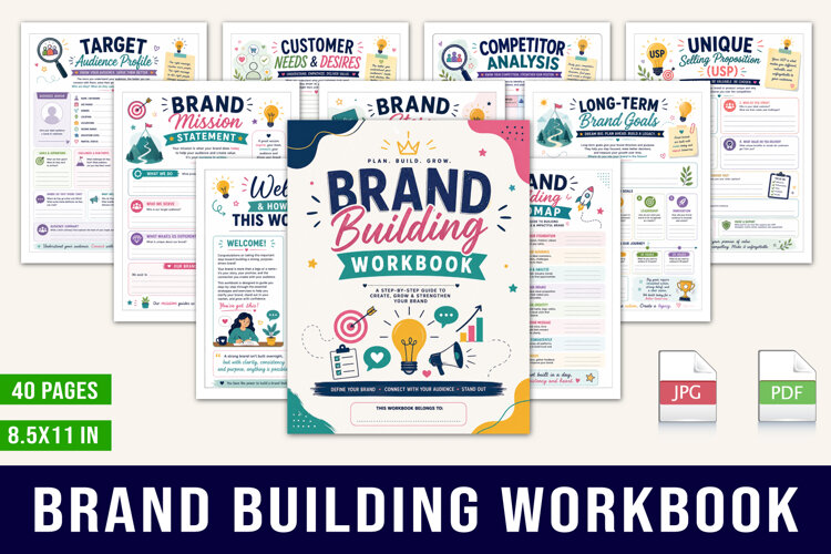 Brand Building Workbook example image 1