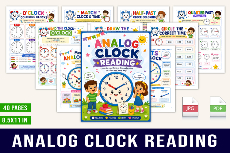 Analog Clock Reading