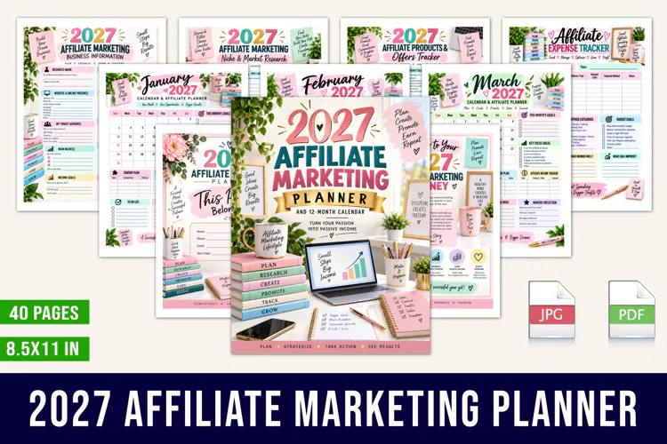 2027 Affiliate Marketing Planner