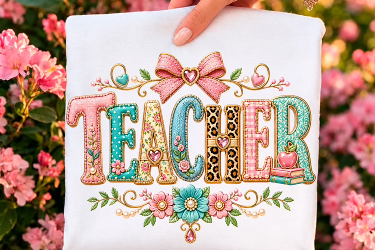 Teacher Back to School Png Tshirt