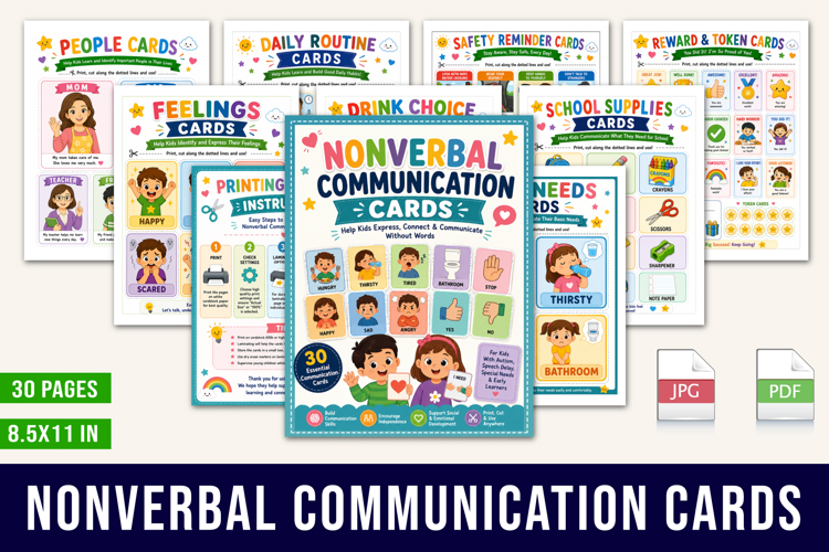 Nonverbal Communication Cards