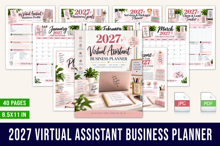 2027 Virtual Assistant Business Planner