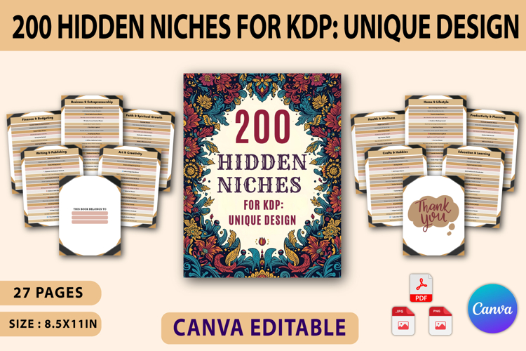 200 Hidden Niches for KDP