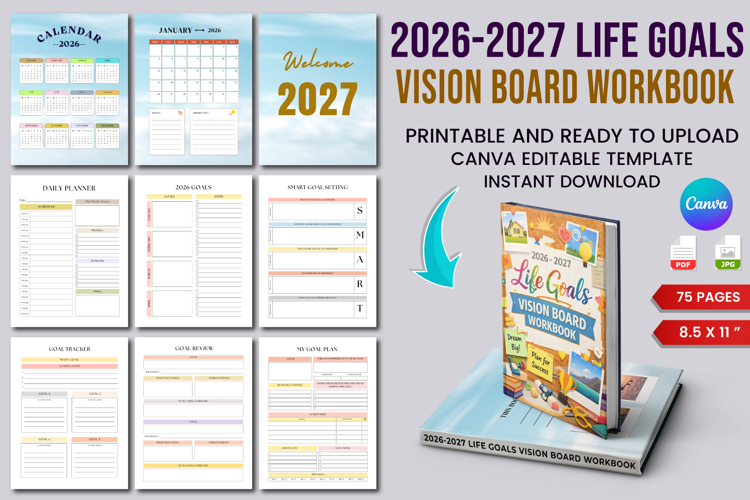 20262027 Life Goals Vision Board