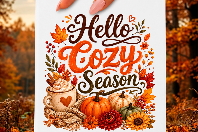 Trending Fall Sublimation PNG design Autumn Tshirt