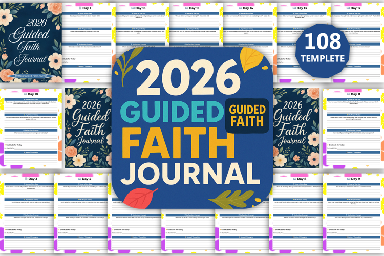 2026 Guided Faith Journal