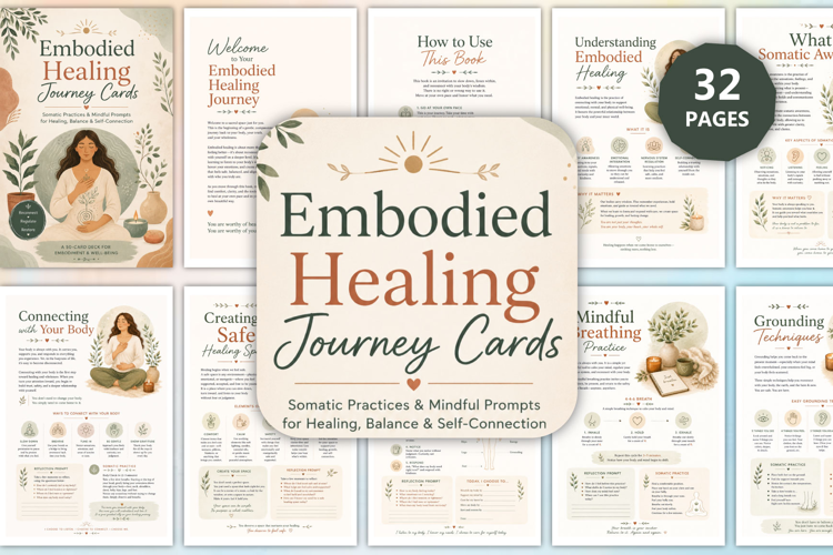 Embodied Healing Journey Cards
