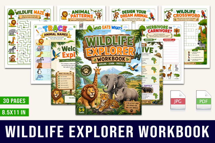 Wildlife Explorer Workbook