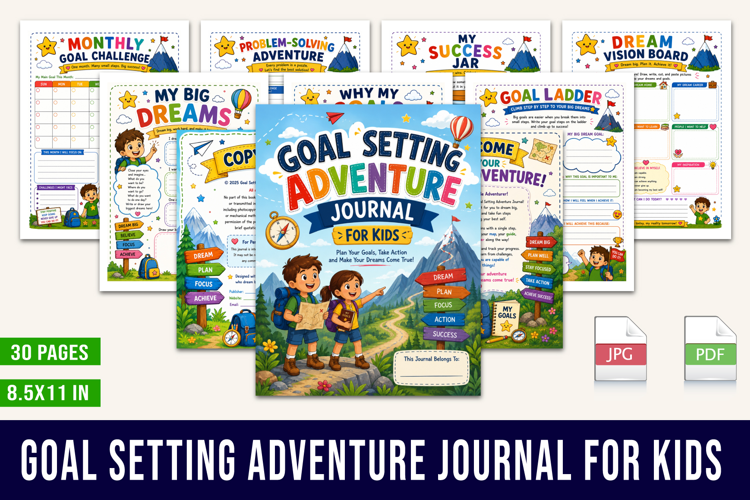 Goal Setting Adventure Journal