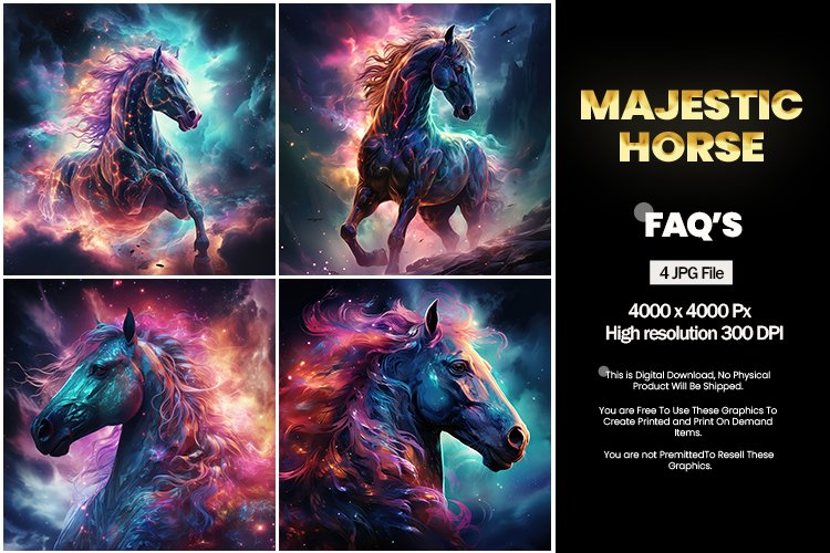 Horse Sublimation Designs Image 10