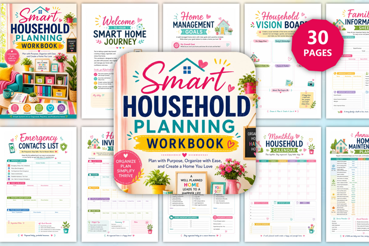 Smart Household Planning Workbook