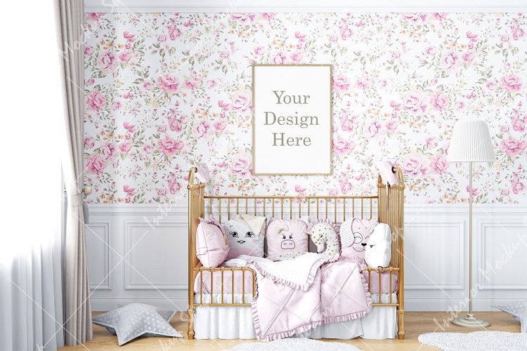 Frame Mockup Nursery Room