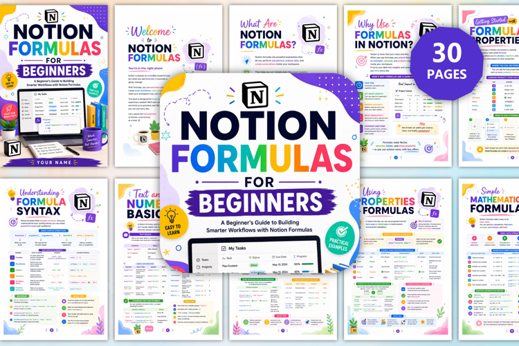 Notion Formulas for Beginner