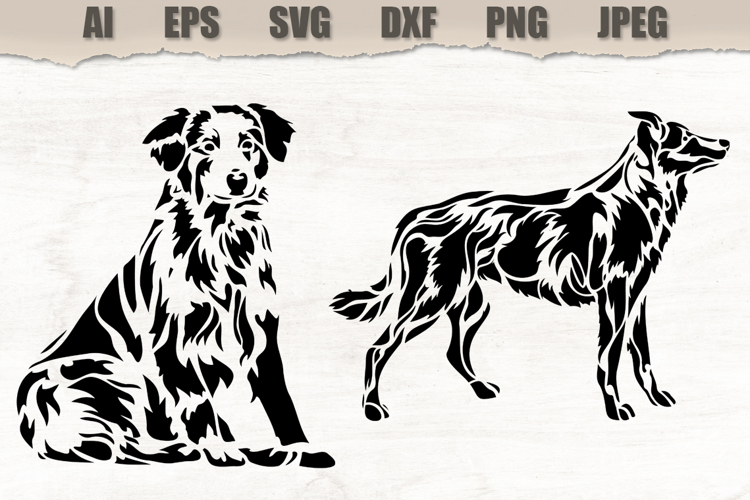 Stencils Dog