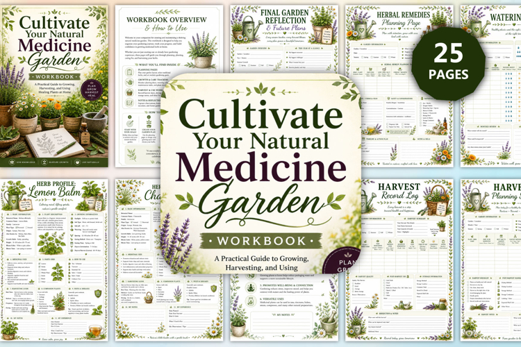 Cultivate Your Natural Medicine Garden Workbook