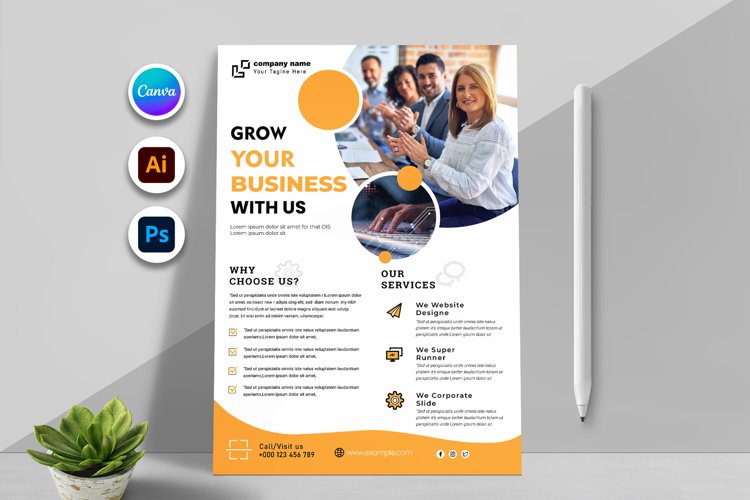 Business Flyer Template Image 19