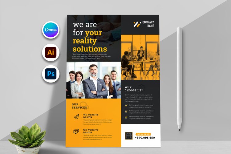 Business Flyer Template Image 14