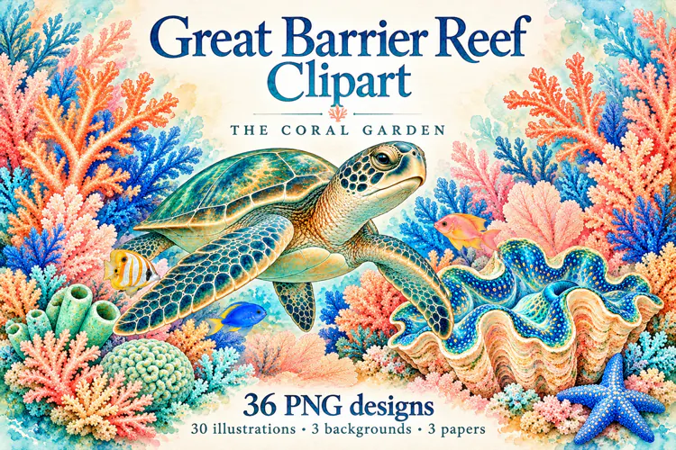 Great Barrier Reef Clipart