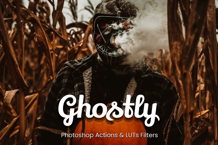 A captivating Halloween-themed photograph enhanced with Ghostly Photoshop Actions. Vibrant colors, spooky atmosphere, and professional-grade effects create a stunning image perfect for autumn photography and seasonal inspiration.