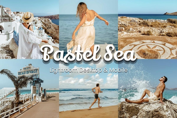 30 Pastel Sea Lightroom Collection