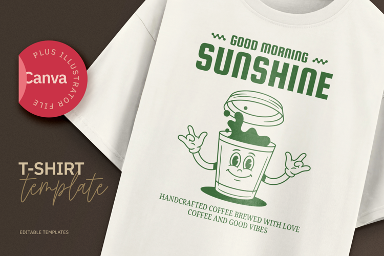 Good Morning Sunshine Retro T-Shirt