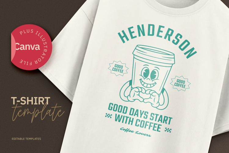 Coffee Love T-shirt Design