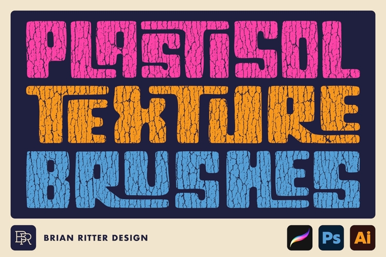 Plastisol Texture Brushes