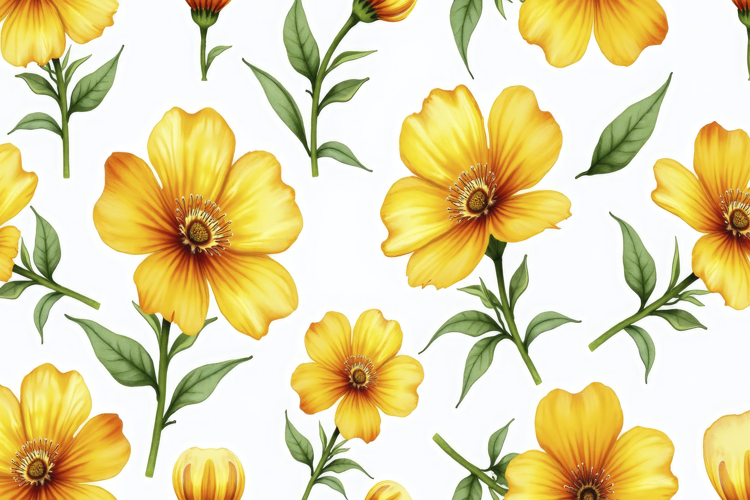 Yellow Pattern Background Image 17