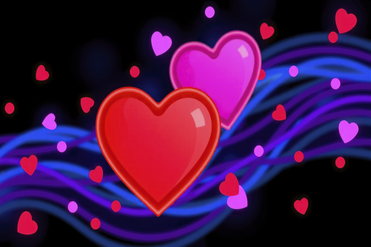 Hearts Background