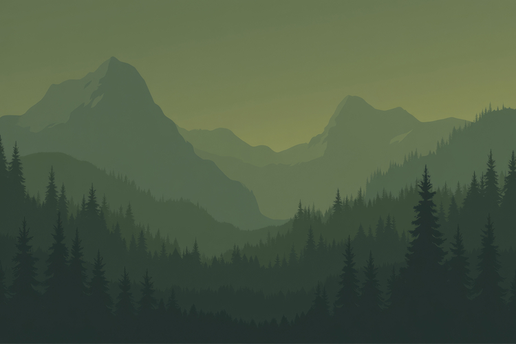 Forest Mountain Background
