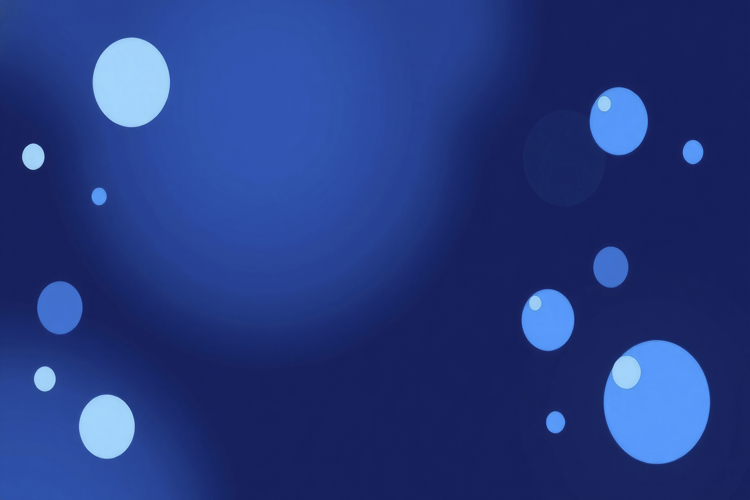Blue Circle Background