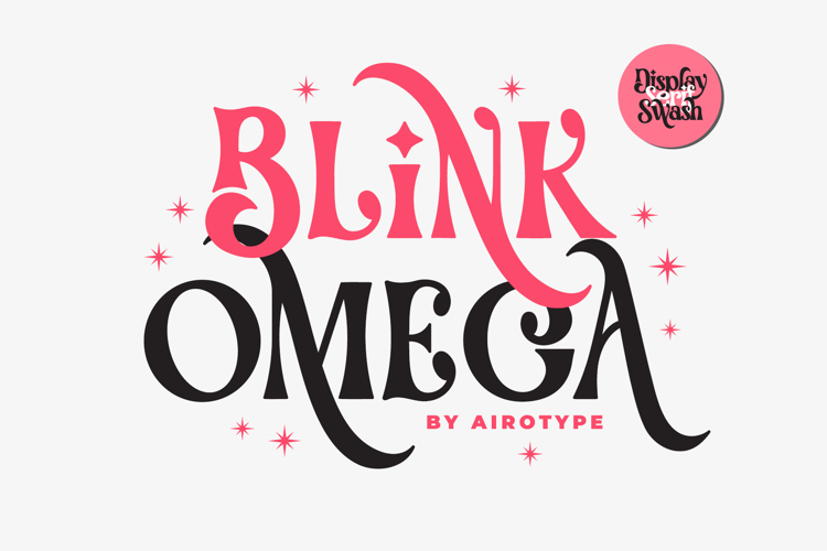 Blink Omega - Luxury Swash Serif Font