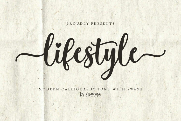 Lifestyle - Tail Swash Script Font example image 1