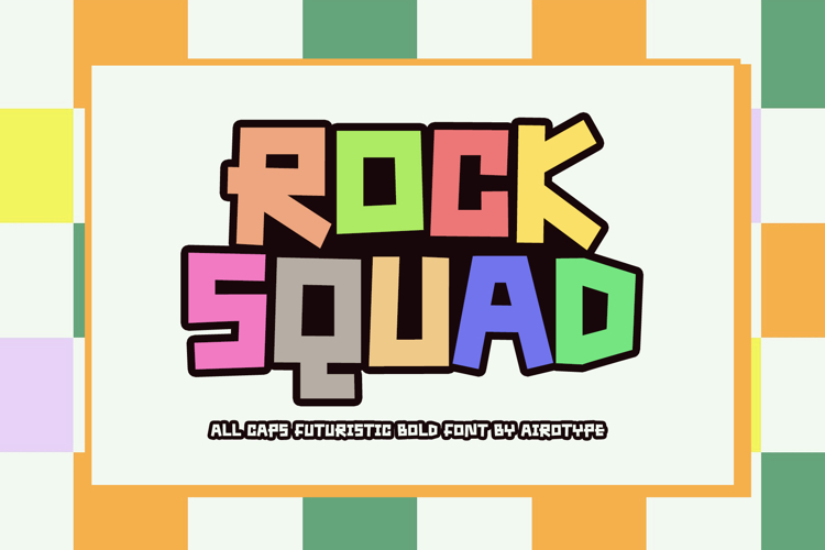 Rock Squad - Bold Display Font
